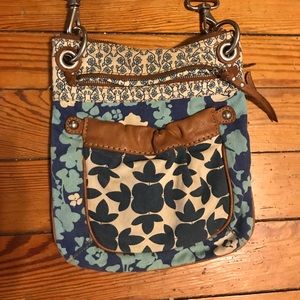 Fossil original brand flower crossbody